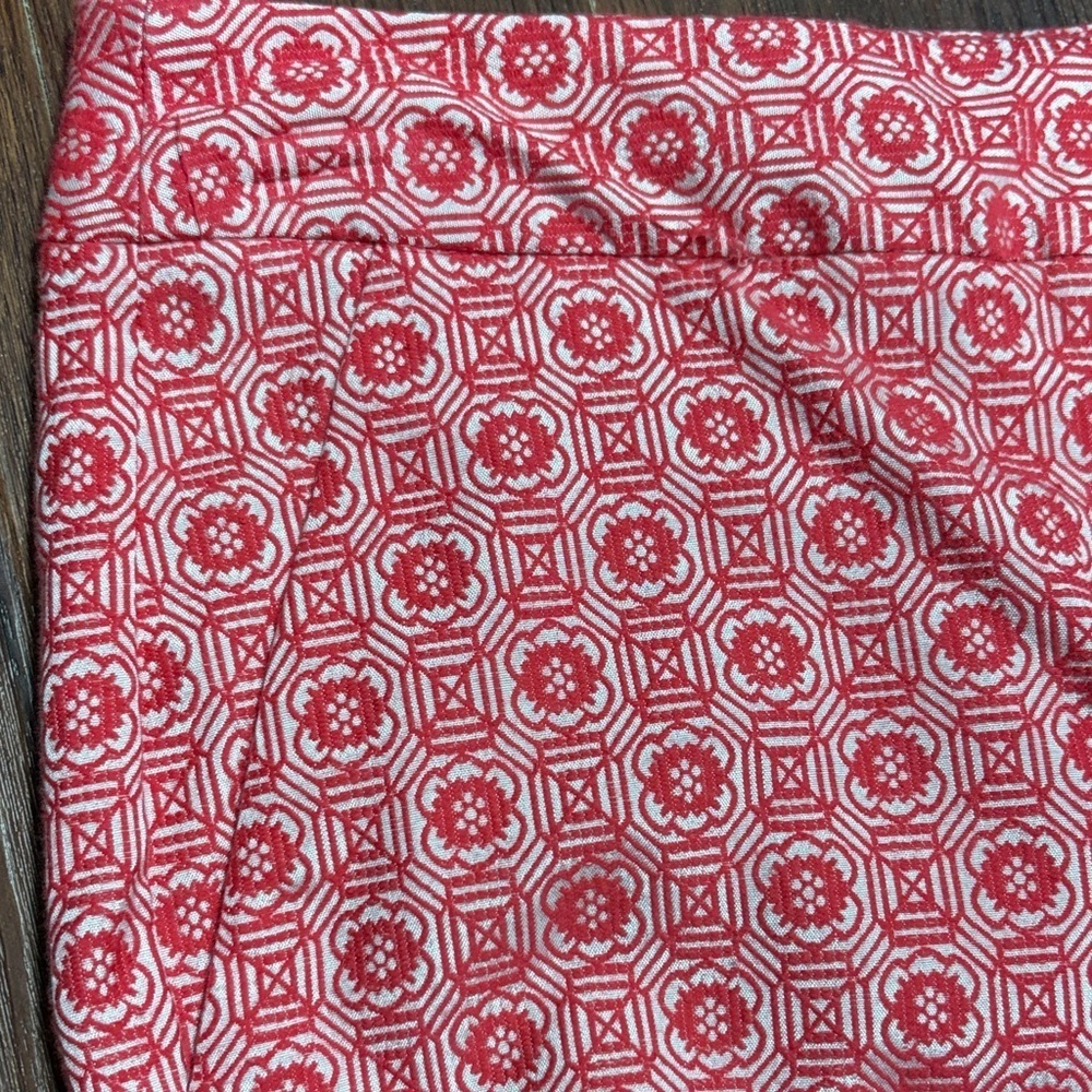 Talbots Pink Patterned Pants - Picture 2 of 7
